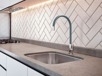 Torneira Docol Galiflex 966963 de Bancada Cinza